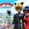 Cialda in ostia per torta con MIRACULOUS LADY BUG personalizzata con nome e anni