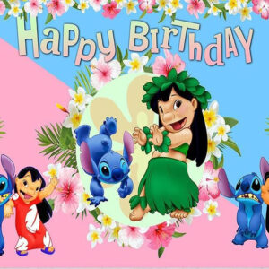 Cialda in ostia per torta LILO E STITCH, personalizzata con nome, disco, dolce, torte, cialde, ostie, cake topper, decorazioni