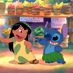 Cialda in ostia per torta Lilo e Stitch, personalizzata con nome, disco, dolce, torte, cialde, ostie, cake topper