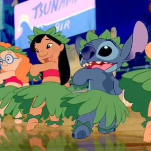 Cialda in ostia per torta Lilo e Stitch, personalizzata con nome, disco, dolce, torte, cialde, ostie, cake topper