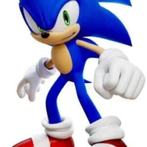 Cialda in ostia per torta SONIC, personalizzata con nome, disco, dolce, torte, cialde, ostie, cake topper, decorazioni