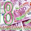Cialda in ostia per torta rettangolare commestibile senza glutine, 18 ANNI, COMPLEANNO, personalizzata con nome, disco, dolce, torte, cialde, fogli, ostie, cake topper, decorazioni, IL